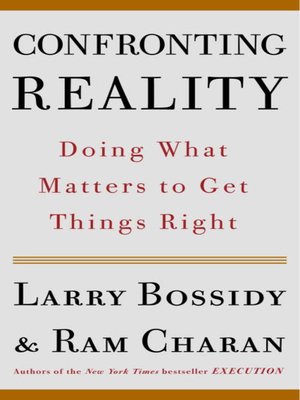 Confronting Reality - ebook